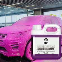 粉色泡沫洗车皂（可与泡沫炮、泡沫枪或水桶清洗器配合使用）适用于汽车、卡车、摩托车、房车等，33.82 盎司 - 1L/33.82oz - 查看 3