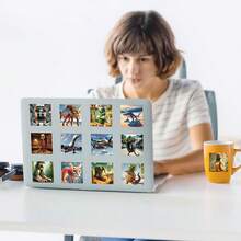 500张/卷意大利 Brainrot 贴纸 Tung Tung Tung Sahur 趣味动物 Ai 图案玩具文具装饰贴纸杯贴花