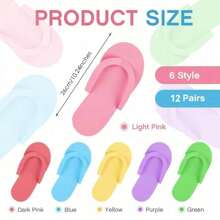 1/5/10pcs Foldable EVA Bathroom Anti-Skid And Odor Proof Flip Flops, Summer Travel Hotel Portable Flip Flops, Hot Spring Foot Massage Slippers Foam Flip Flops Anti-Skid Slippers, Flip Flops Multi Color Foldable Foot Massage Slippers Are Suitable For Guests' Salon Spa Hotels, Summer Hotel Travel Portable Flip Flops Back To School