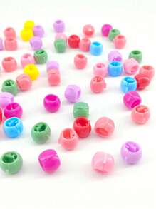 100/50/10 Stück (zufällige Farbe) neue farbenfrohe perlenbesetzte Haarclips, süße Mini-Klemmen, tägliche Haarstyling-Clips, Pony & Seitenhaar-Clips, Haarzubehör, flache Krallenklemmen, Clips für Haare, Haarspangen, Haarschlaufen