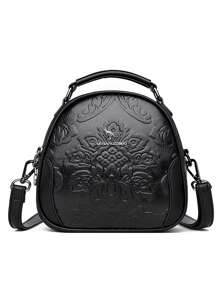 Bolsos bandolera de PU con estampado de marca 2025 para mujer, bolsos de hombro y mensajero, bolsos de lujo y carteras de diseñador para damas