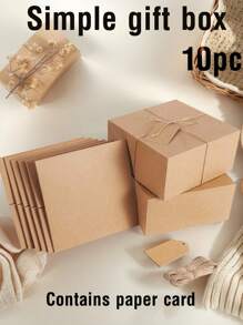 1 Stück/5 Stücke/10 Stücke - Braune und weiße Geschenkbox mit Deckel, Geschenkbox für Trauzeuge Vorschlag, Luxus braune Geschenkbox. Das Material ist Papier, im Ins-Stil, leicht luxuriös, hochwertig, Geschenkbox geeignet für Heimdekoration, Hochzeitsgeschenk, Hochzeitstags-Geschenk, Freundin-Geschenk, Muttertags-Geschenk, Hochzeitsgeschenkbox, Geburtstags-Geschenkbox, Party-Geschenkbox, Weihnachts-Geschenkbox, Brautjungfern-Geschenkbox, Abschlussgeschenk.