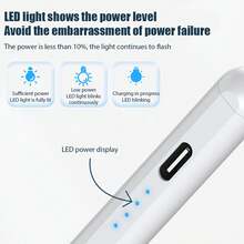 1pc Aluminum Alloy Universal Capacitive Touch Screen Stylus Pen Compatible With IOS/Android/Windows Tablets And Smartphones, Compatible With Samsung// Tablets, Drawing Pen