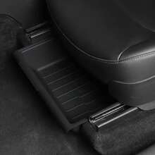 For  Under Seat Storage Box Case Car Seat Organizer Vehicle Underseat Drawer Holder For  Interior Tray