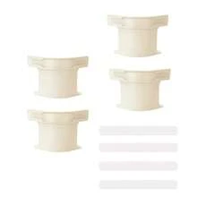 Lock Sheet Holders Keep Sheets Tight Heavy Duty Bed Sheet ,Heavy Duty Bedsheet Corner Tightener Clips, Easy Installation Bed Sheet Grippers Fixed For Mattress Protectors, Bedding(4 Pack) - 白色 - 查看 9