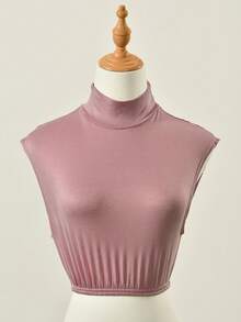 2 chiếc khăn choàng cổ tròn màu trơn cỡ lớn cho nữ, tấm che kín đáo, cổ áo, cổ lọ tay dài, khăn choàng giữ ấm cổ mỏng thanh lịch dành cho nữ, mềm mại và thoáng khí, đa năng cho mọi mùa để mặc trang phục trang trí Giáng sinh - 2 vòng cổ giả - Xem 7