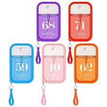 5瓶x48毫升/2瓶x48毫升/1瓶48毫升巴西系列喷雾，带零售包装，限量版室内外香氛喷雾，多层次提升的愉悦香氛，持久散发自然清新迷人气息，释放优雅的Janeiro香草椰子花果柑橘木香海洋气息，适合约会 - 彩色 - 查看 8