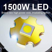 1000000LM Most Powerful LED Flashlight Rechargeable Type-C Flashlight Long Range 6000M Tactical Torch Light For Fishing Hunting - 1500W - A - View 3
