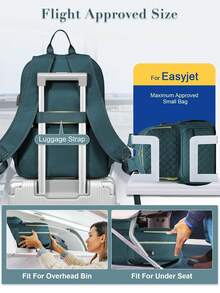 44*32*14 女士笔记本电脑背包，绗缝耐用经典 14/15.6 英寸笔记本电脑包，适合工作旅行，带笔记本电脑隔层，防水轻便休闲背包学院书包，带 USB 充电端口，男女皆宜，时尚背包学校背包，适合女孩，多色可选