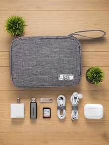 1 件旅行数码收纳包、USB 数据线收纳袋、钥匙包、充电线盒、耳机盒、天使盒、八哥、旅行配件、充电盒、充电器盖、数码收纳包、USB 数据线收纳袋、耳机线袋、笔、移动电源、旅行套装包、表带袋、电子配件、便携式充电器、充电盒