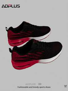 AoPlus New Men's Shock-Absorbing Lightweight Leisure Sports Walking Shoes - màu đen - Xem 5