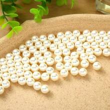 300 piezas de cuentas de plástico coloridas de 8 mm para hacer joyería - Tonos vibrantes, cuentas rectas con orificio redondo para pulseras DIY, collares y accesorios de manualidades, suministros de cuentas