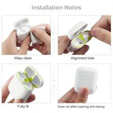 1pc Metal Dust-Proof Protective Case With Packaging, (Slightly Silver-Toned White, Please Check Carefully Before Purchasing, Do Not Buy If You Mind), Compatible With Apple Pro 2, 1, 3, 4