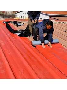 Ceci est un ruban industriel imperméable de 5 m de long sur 0,5 m de large, convenant aux surfaces métalliques, aux plastiques et aux carreaux ondulés. Il peut être utilisé pour réparer les fuites d'eau, fournir une protection contre l'ombre/l'isolation et empêcher l'oxydation et la rouille des surfaces métalliques.