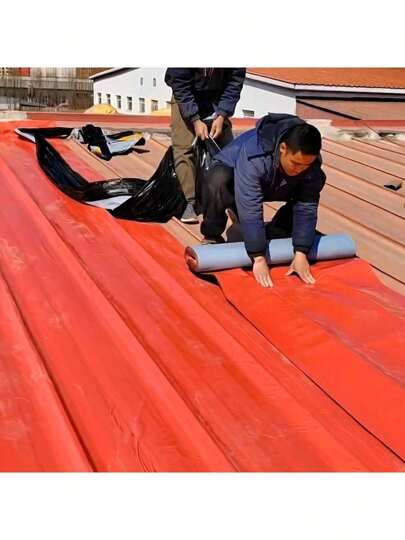 This Is A 5m Long X 0.5m Wide Industrial Waterproof Tape, Suitable For Metal Surfaces, Plastics And Corrugated Tiles. It Can Be Used To Repair Water Leaks, Provide Shade/Insulation Protection, And Prevent Metal Surfaces From Oxidation And Rusting.