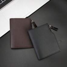 Men's Minimalist Solid Color Wallet & Card Holder With Multiple Card Slots For Men Wallet Mini Wallet Purse Wallet Card Wallet School Supplies