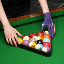 1pc Left Hand Snooker/Pool Glove With 3 Exposed Fingers, High Elasticity, Lightweight & Anti-Slip, Unisex - Multicolor - View 8