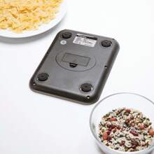 Stainless Steel Digital Food Scale, Kitchen Scale Weight (G & Oz), For Baking, Cooking And Meal Prep, 6 Units, Tare Function, 11 LB (Incl. Battery)