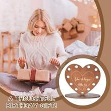 Holz Braut und Bräutigam Hochzeits-Feiergeschenk & Geburtstagsgeldgeschenk