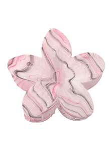 1pc/6pcs Flocked Wave Plumeria Hair Clips, Suitable For Women's Daily Life, Casual, Party, Commuting, Vacation - Hair Accessories, Best Gift Choice For Celebrating Festivals, Birthdays, Anniversaries Or Graduations For Girlfriends And Mothers