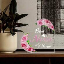 1 pieza, Eternal Gift Souvenir - Acrílico hecho regalos para ella y él, regalos especiales para los mejores amigos, adornos decorativos, navidad souvenirs Christmas, regalo navideño decorativo para ella y él, adorno navideño especial - 1 - Ver 3
