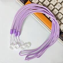 1pc Vape Lanyard + Anti-Lost Ring/Universal Vape Lanyard/Vape Strap/Fashion Vape Anti-Lost Lanyard, Long Colorful Nylon Lanyard, Pen Hang Strap, Multi-Functional Hanging Strap, Colorful Halter, Suitable For Vape, Pen, Small Cylinder