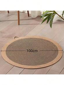 1 件不掉毛棉绳编织猫抓垫，供猫咪抓挠和休息 - 彩色 - 查看 8