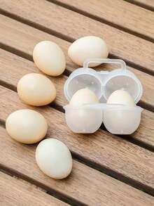 1pc Portable Egg Storage Box, For Easter Day, Egg Storage Trays - White - View 10