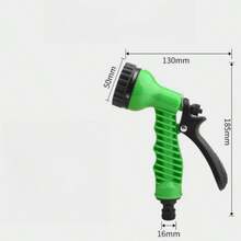 Expandable Magic Hose With 7 Water Spray Functions, Water Gun And High Pressure Car Wash - Great For Garden, Lawn And Outdoor Cleaning Needs, Black, Modern And Simple Design, Great For Dog Bathing And Outdoor Cleaning, Dog Bathing Essentials | Functional Pet Products | Adjustable Nozzle - Multicolor - View 13