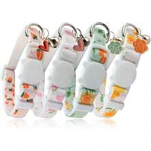 Cat Collars With Bells, Breakaway Kitten Collar, Cute Kitty Collar , Pet Supplies Accessories - Green - View 2