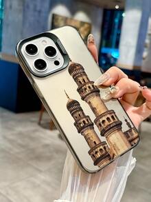 1 件磨砂柔软触感防震相机保护手机壳，适用于 11、12、13、14、15、16 Pro Max、X、XS、XR、16e、15 Plus，也兼容三星 Galaxy A03、Galaxy、OPPO、Realme、Vivo、Redmi、Infinix、Honor X50i - 灰色 - 查看 5