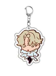 Anime Alien Stage Keychain Luka Ivan Till Mizi Hyuna Sua Key Chain Game Accessories Backpack Pendant Prop Jewelry Gift