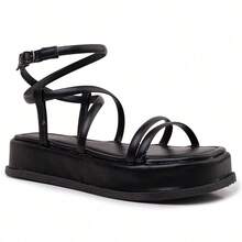 ZATURE STORES Women Platforms & Wedge Sandals - màu đen - Xem 3