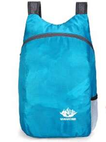 1pc Foldable Backpack - 20L Outdoor Sports Bag - Water-Resistant, And Comfortable Folding Bag Ultra-Light Portable Storage Bag Camping Essentials Camping Equipment