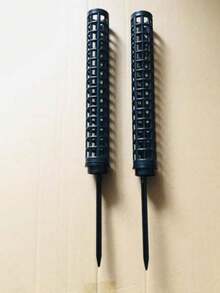 1/2 件装植物攀爬架植物棚架支撑杆塑料苔藓杆室内植物盆栽支架绿萝藤蔓花园配件