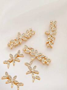 1 buc. Mărgele distanțiere în formă de floare, nu sunt ușor alergice la pierderea culorii, potrivite pentru confecționarea de coliere, brățări, lanțuri de corp, podoabe de coafură, accesorii de damă. Creați-vă propriile accesorii speciale pentru doamne. Accesorii pentru confecționarea bijuteriilor de Halloween. Accesorii pentru brelocuri. Accesorii DIY pentru bijuterii glamour.