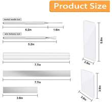 Juego de herramientas para cortadores de arcilla polimérica, rodillo de acrílico para esculpir, cuchillo de moldeado, cortadores cerámicos, kit de cortador, placa de prensa de hoja rectangular transparente, herramientas de textura de alambre, suministros de modelado de aguja de detalle para manualidades - Multicolor - Ver 2