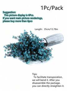 3/5pcs, Plastic Artificial Flower Bouquet, Romantic Artificial Flower Bundle For Wedding Party, Valentine Day, Gift