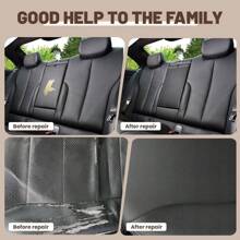 No Trace To Cover Leather Damage, Quickly Repair Leather Furniture, Damage Repair Patches Suitable For Furniture/Walls/Sofas/Tents/Car Seats/Leather Jackets/Furniture Renovation And Repair/Damage Repair, Simple And Easy To Operate, 8 Colors To Choose From