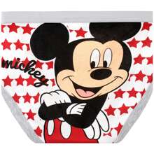Disney Boys Briefs Pack Of 5 | Boys Mickey Mouse Underwear | Kids Multipack Underwear | Official Merchandise | Fast UK Delivery Shipping | Trusted UK Seller | Great Gift For Kids | Perfect For Back To School, Halloween, Birthdays, Christmas And Stocking Fillers - Red - View 5