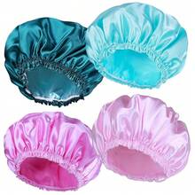 Shower Caps - Solid Color 4 PCS/Set - View 13