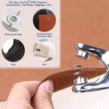 202/402pcs 6mm Snap Eyelets Kit, Gold & Silver Color Snap Eyelets Set With Pliers, Punching & Sewing - Multicolor - View 8