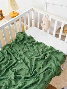 1PC Cute Breathable Soft Receiving Blanket, Muslin Swaddle Blankets For Newborn, Swaddle Wrap Burping Clothes, Essentials Infant Shower Items, Toddler Gift - Multicolor - View 6