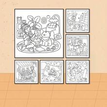 [الأكثر مبيعًا] كتاب تلوين للبالغين للاسترخاء وتخفيف الضغط | يتضمن 47 صفحة من أنماط ومشاهد مريحة ذات موضوع الحيوانات الأليفة | ديكور منزلي DIY | هدية إبداعية للأوقات المريحة | مناسب للتخرج، العودة إلى المدرسة، تصميمات جميلة، خطوط واضحة، قابل للتطبيق على القرطاسية، لوازم المدرسة، هدية رائعة للبنات، عيد الحب، رأس السنة الجديدة - أوقات مريحة - مشاهدة 3