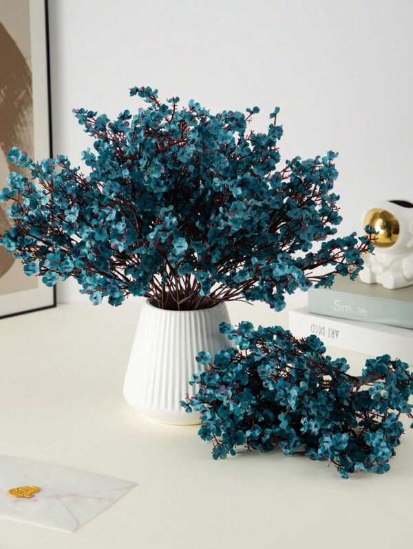 1/4pcs, Plastic Artificial Flower Bouquet, Romantic Artificial Flower Bundle For Wedding Party, Valentine Day, Gift