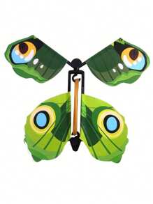 Fliegender Schmetterling Zauberkunststück - Schmetterling fliegende Bühnendeko, Spielutensilien, kann als Windspiel oder Lesezeichen verwendet werden, interaktives Unterhaltungsspiel, zufällige Farbe & Stil