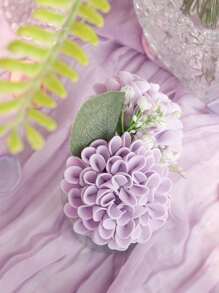 1/5/10 件人造大丽花、人造丁香泡沫玫瑰（带茎），适用于 DIY 婚礼花束、新娘派对装饰、婚礼桌椅布置、派对桌装饰、花园装饰、家居装饰、卧室装饰、客厅装饰、花瓶插花、庭院装饰、夏季装饰、生日礼物、毕业礼物 - 彩色 - 查看 9