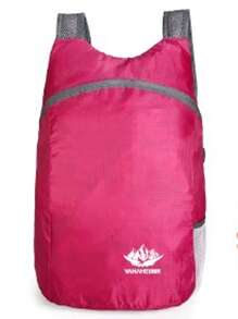 1pc Foldable Backpack - 20L Outdoor Sports Bag - Water-Resistant, And Comfortable Folding Bag Ultra-Light Portable Storage Bag Camping Essentials Camping Equipment