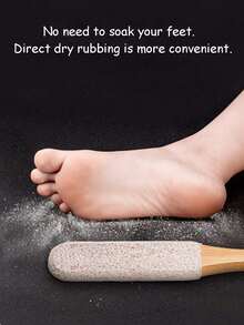 脚锉/锉刀，去角质修脚工具脚部老茧去除器，用于死皮、鸡眼和硬皮 - 浮石用于脚部龟裂、脚跟、肘部、淋浴时的手部，脚锉去除脚跟老茧，磨碎器木柄脚部磨砂器修脚锉脚锉，用于死皮专业 - 彩色 - 查看 11