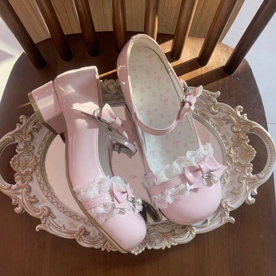 Women Pumps - 粉色 - 查看 1